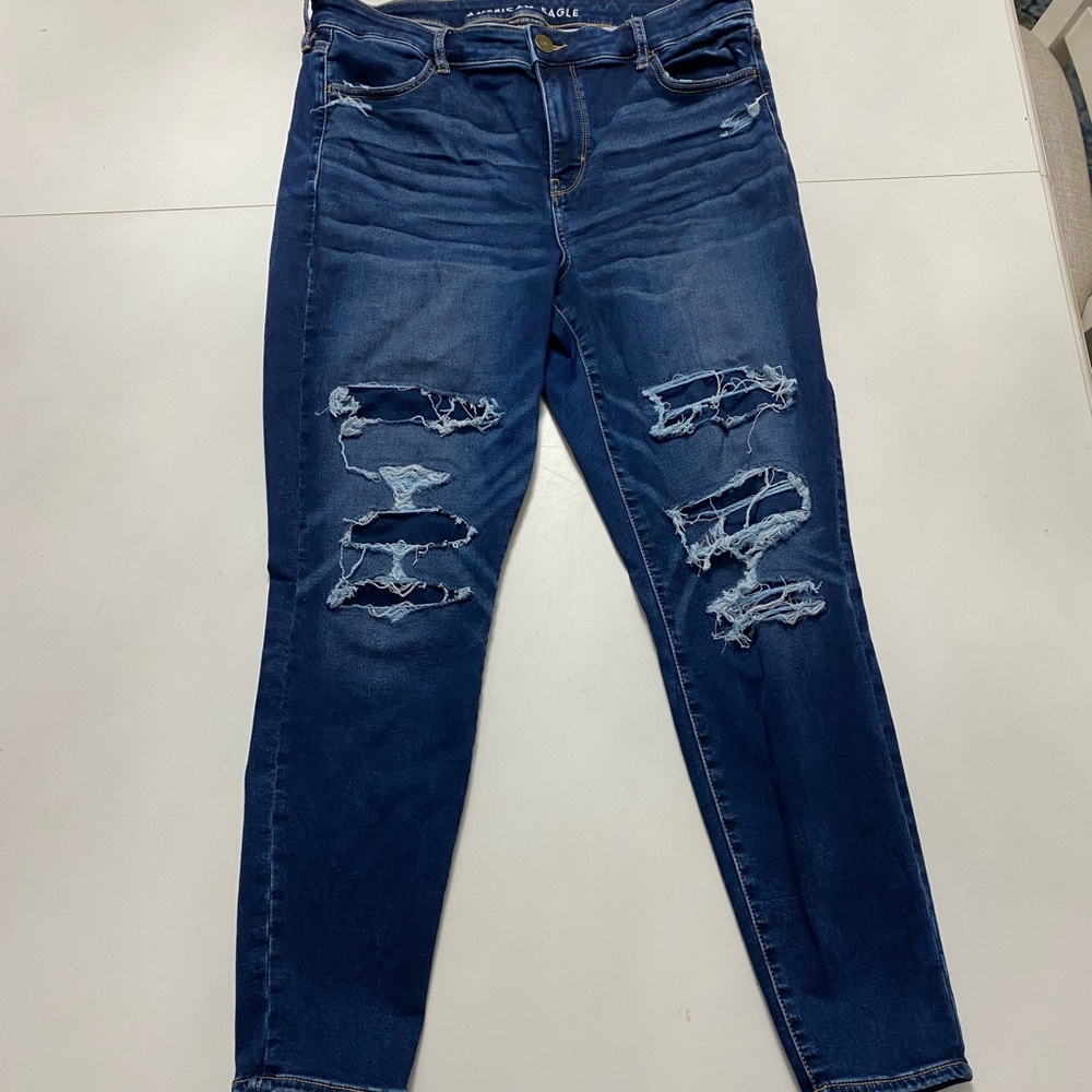 AE high rise jeggings